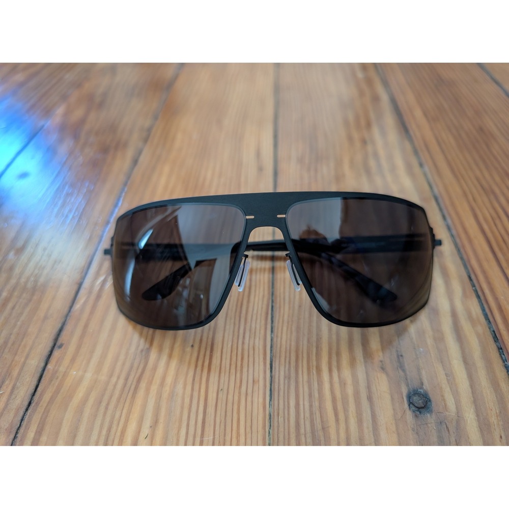 OVVO Optics Sunglasses Mens 64-13-130 Matte Black MOD.2398 Handmade European EU